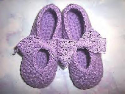 Pink Sparkle Hand Crochet Slip On Mary Jane Shoes For The My Size Barbie Doll