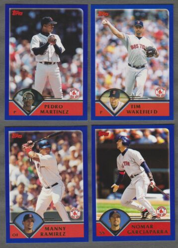 Set squadra Topps And More Boston Red Sox 1980-2024 - scegli la tua squadra e l'anno - Foto 25 di 53