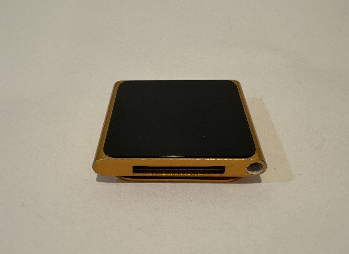 Apple iPod nano 6th Generation Orange (16 GB) Works Great Apple iPod nano 6th Generation Orange (16 GB) Works Great