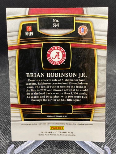 2022 Panini Select Draft Picks Football Pick Your Own & Complete Your Set - Picture 107 of 190