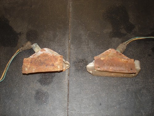 1966 Cutlass 442 F85 Parking/Signal Light Assemblies Pair GM OEM - Imagen 4 de 6