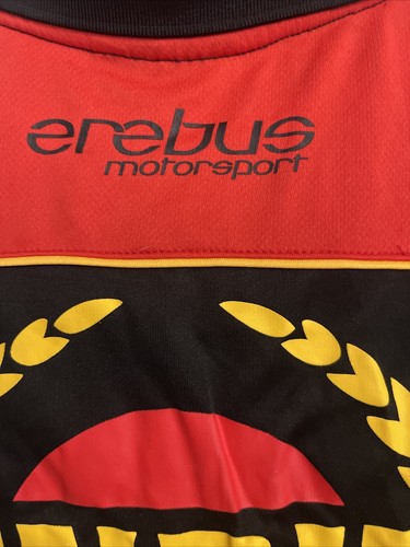 Erebus Motorsport Penrite Racing Zip Collar Mens Polo Shirt Small NWT - Picture 7 of 7