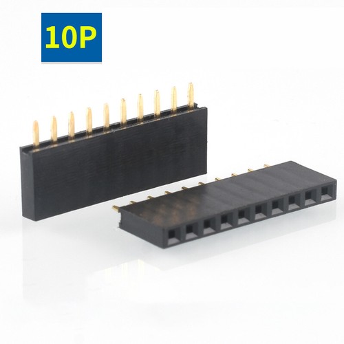 2.54mm 0.1" PCB Header Vertical Female Socket Connector - Single / Double Row - Picture 16 of 49