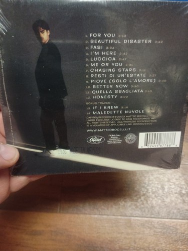 CD - MATTEO BOCELLI - Matteo - Target exclusive w/2 bonus songs -New SEALED! - Picture 8 of 8