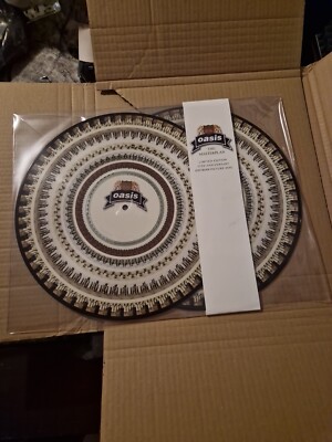 Oasis The Masterplan 25th Anniversary Vinyl Zoetrope. New & Sealed Limited