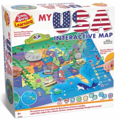 Small World Learning My USA Interactive Map