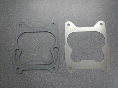 400 401 425 430 Buick Carburetor Gasket /& Heat Plate Baffle 1966 67 Spread Bore