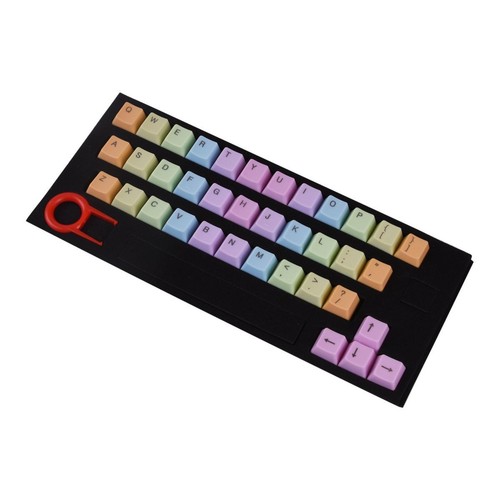 PBT Keycaps Mechanical Keyboard Decor Colorful Replacement Keycap - 37 Keys Set - Picture 5 of 8