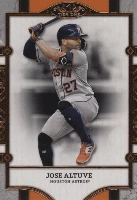 2024 Topps Tier One - Jose Altuve #41 - 1 of 1