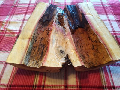 Live Edge Flame Box Elder Slab.  Epoxy River. Rare unique piece