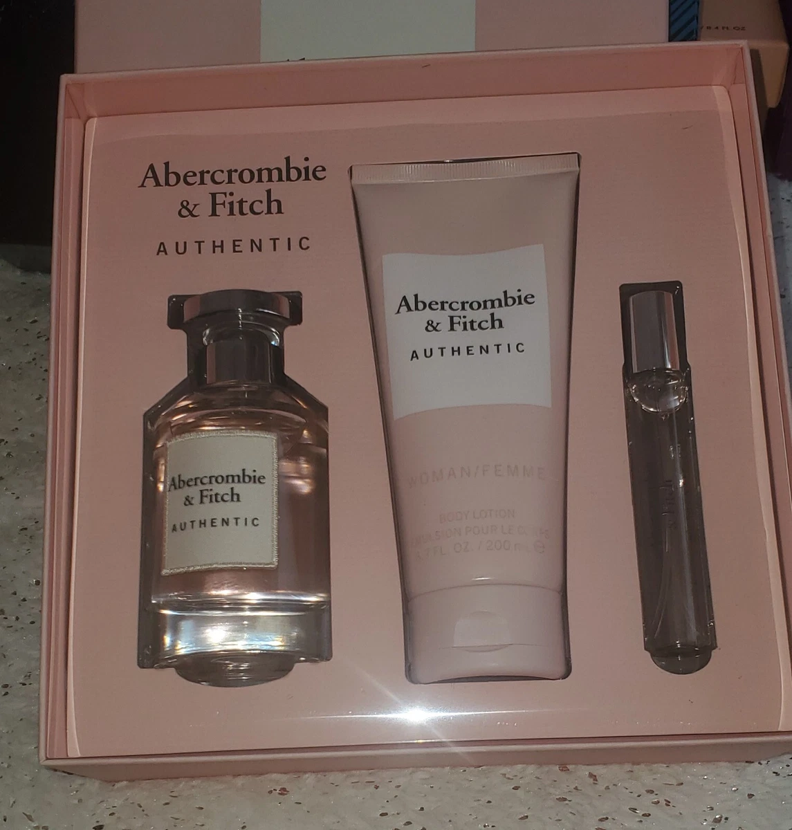 Abercrombie Fitch EDP Set Authentic Night 3 pcs eBay