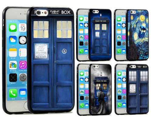 Doctor Who Tardis Police Box Phone Case fit for iPhone 14 15 pro & Samsung S24 - Picture 2 of 11