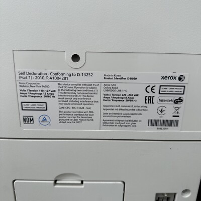 Xerox WorkCentre 5325 Multifunction 11x17 Copier/Printer with