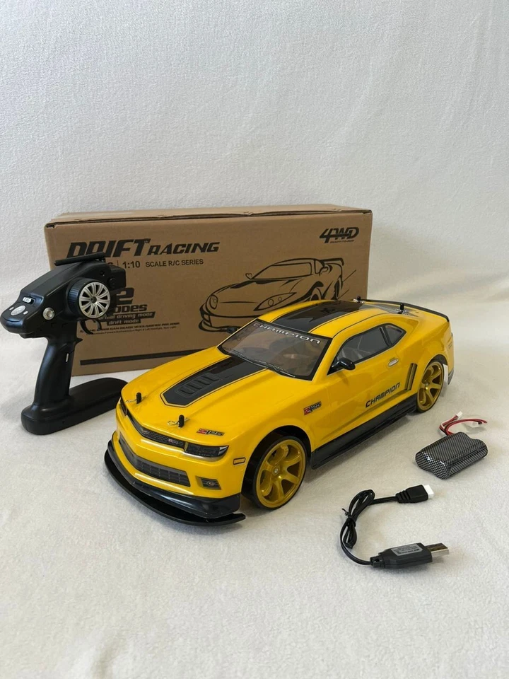 Rc Drift Car 1:10 4Wd Drifting Wheels Anti-Collision Off-Road Racing Rc Cars - Image 2 of 4