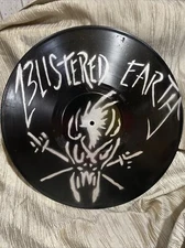 Painted Vinyl Record. One-of-a-kind. Blistered Earth. Metallica Tribute. Spokane