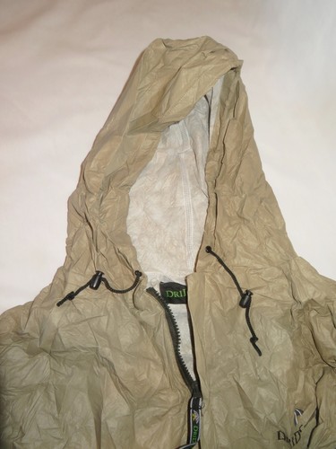 Dri Ducks Packable Lightweight Regenjacke & Hose Regenanzug Khaki ~ Gr. XL - Bild 8 von 9