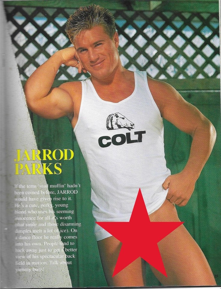 Colt Men #30 - Scott Sloan, Jarrod Parks, Jerry Haymes - 1995 RARE Gay