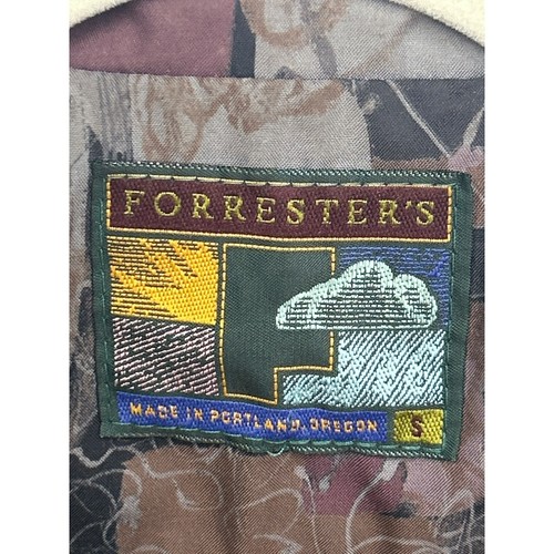 Vintage Forresters Gore-Tex Abstract Pattern Jacket S pockets Fullzip - Picture 2 of 10
