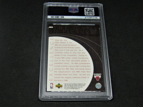 Jordan 1996 Excellence #165 PSA 9 - Picture 2 of 2