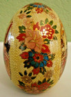Geisha Girl Egg-Satsuma-4.5" Ceramic Chinoiseries w/Asian Decoration — photo 5