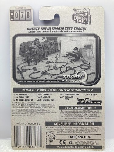 2000 First Edition #18 of 36 So Fine #24400 Hot Wheels - Picture 2 of 2