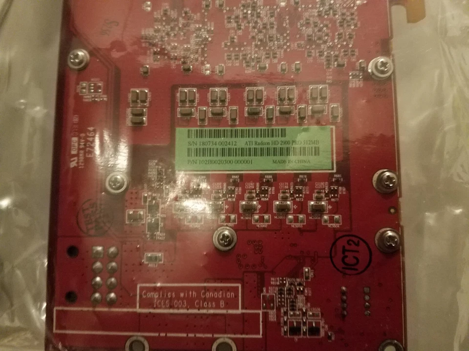 ATI Radeon HD 2900 Pro 512MB PCIE Video Card DVI S-Video - Image 4 of 4