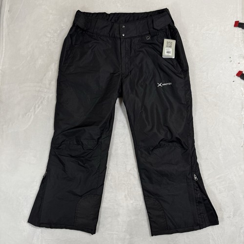 Arctix Essential Insulated Snow Pants Plus Size 1X 16 18 Short Black Ski Winter - Picture 5 of 18