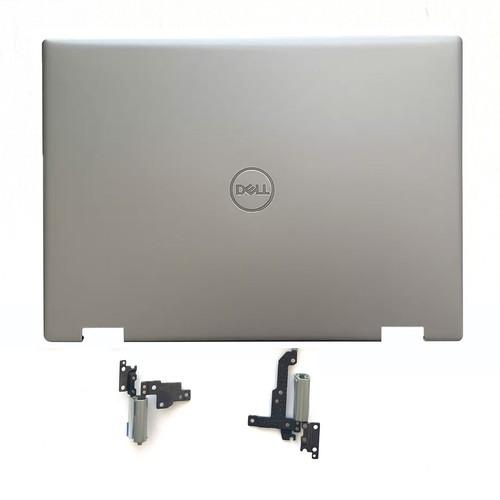 Lcd Rear Lid Top Back Cover + Hinges Gray For Dell inspiron 7420 7425 2-in-1 - Zdjęcie 2 z 4