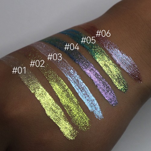 Metallic Highlighter Pearlescent Shimmer Liquid Eyeliner Eyeshadow BeautyMakeup^ - Imagen 5 de 20