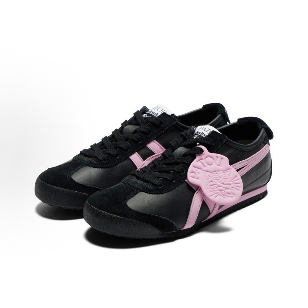 Onitsuka Tiger Mexico 66 Black/Pink Classic Unisex Sneaker