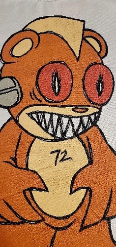 Jermaine Rogers x KIDROBOT "Dero Bot" 2014 T-Shirt Size Small - Picture 8 of 10