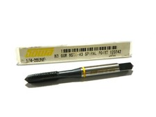 Sowa Tool 1/4-28 H3 Spiral Point Yellow Ring Tap CNC Style HSS 123-342 ST24