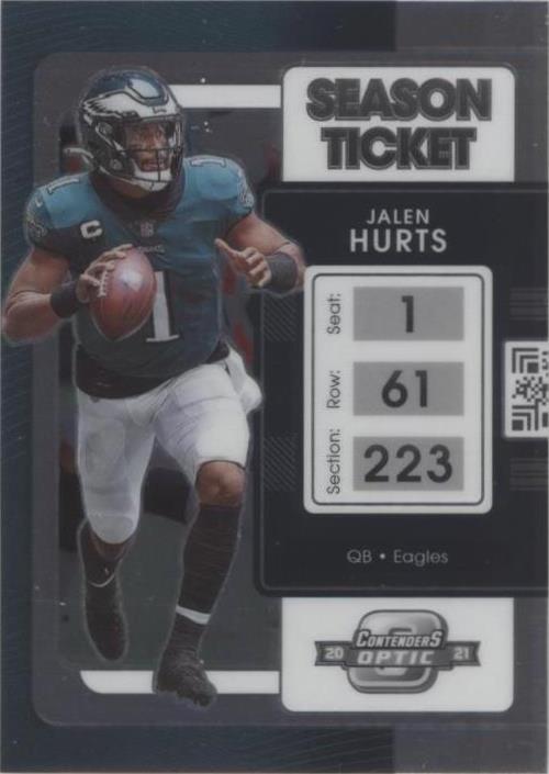 2021 Panini Contenders Optic Jalen Hurts #12 - 1 of 2