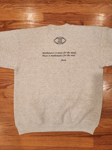 Johann Sebastian Bach Crewneck L Double Sided Preowned 1998 Lee Pullover Baroque - Picture 5 of 24
