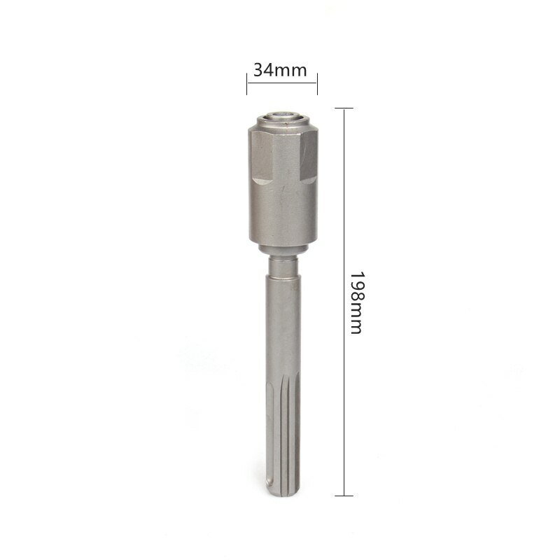 SDS Max Zu SDS Plus Adapter – Aus 40 Chromstahl, Für Alle Standard SDS Max Bohrer, Inkl. Schnellwechselfutter, Für Bohrhammer