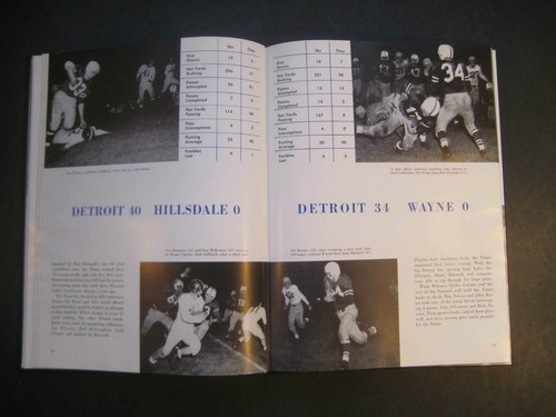 1951 University of Detroit Tower Yearbook Dutch Clark - Imagen 5 de 11