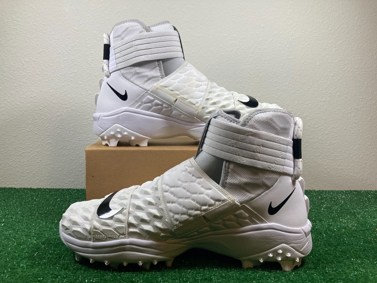 Sz 14.5 Men - Nike Force Savage Elite 2 Shark White Black