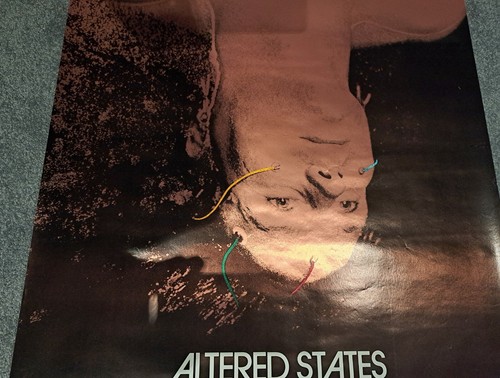 ALTERED STATES - 1980 - Orig. RARE Rolled GOLD-FOIL Advance U.S. 1-Sheet Poster - Picture 8 of 18