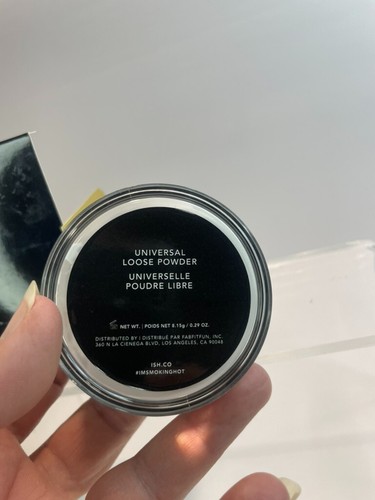 ISH polvere per impostazione trucco sciolto universale 0,29 once taglia intera ~ Nuovo in scatola!!! ❤️ - Foto 5 di 5
