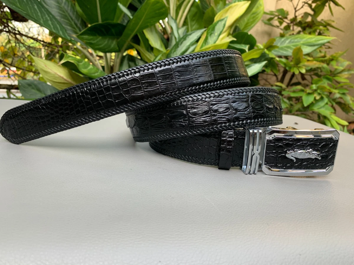 Men s belt Genuine Alligator leather belt Crocodile belt men