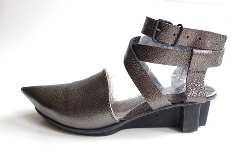 TRIPPEN Germania - Sandali donna X+OS Court Zedge SATIRA f acciaio 40 US9-9,5 UK7 - Foto 6 di 17