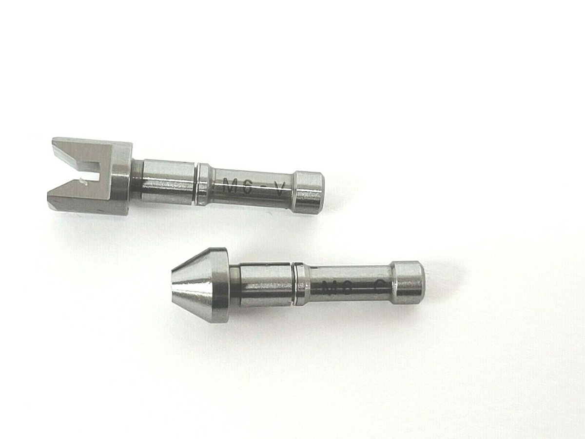 4.5 - 3.5 MITUTOYO 126-806 ANVIL SET 5.5 - 7 PITCH FOR SCREW