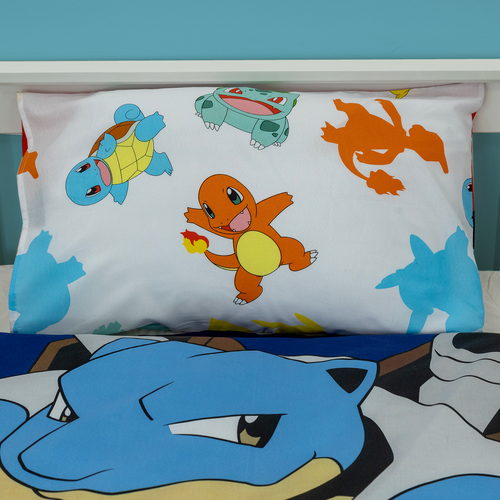 Pokemon Divide Single Duvet Cover Set Children's Reversible Bedding - Picture 5 of 8