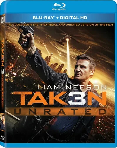 Taken 3 Unrated (Blu-ray, 2015) New - Factory Sealed - Liam Neeson - Picture 1 of 1