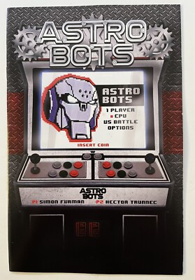 JAVAN JORDAN ASTRO BOTS ARACADE Robot Gears Arcade Game VS Battle Variant Cover