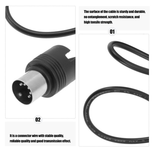 Guitar Connecting Cable Keyboard Connecting Wire Electric Mandolin Cables - Afbeelding 6 van 12