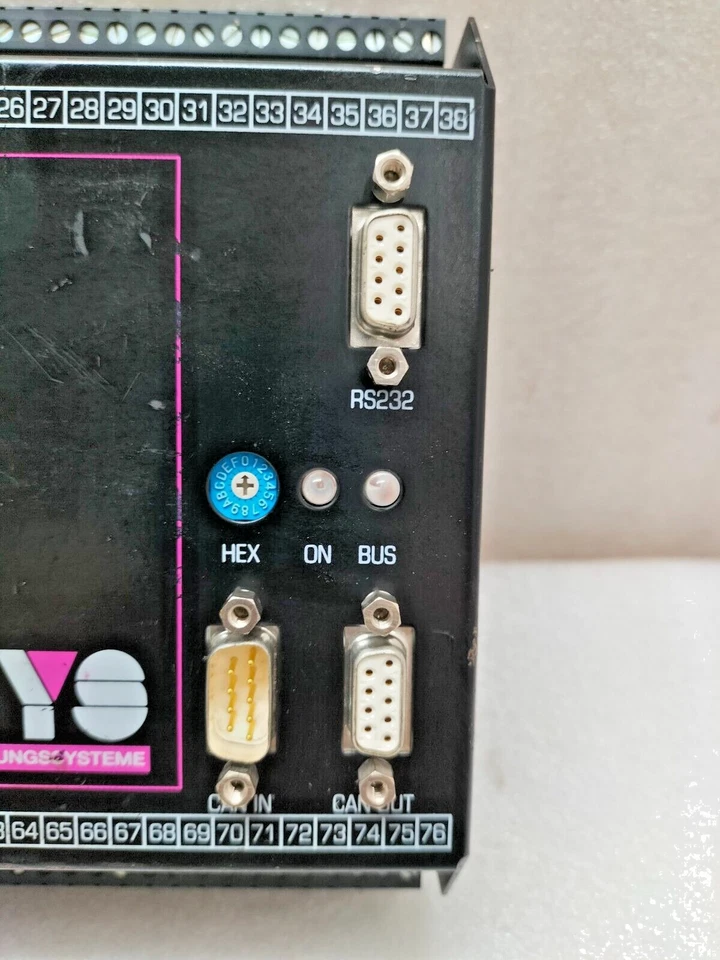 ELREST 10803036 ASYS CAN/M3/CPU167E/V1.51 DCE-4V LINEAR SERVO DRIVE - Image 2 of 4