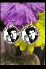 Elvis Presley  clip on  earrings earring set super cute pair of earrings
