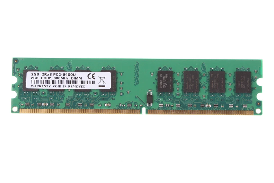 4GB 2X 2GB 2RX8 PC2-6400U 240PIN DDR2 800MHz CL6 DIMM Desktop For Intel Memory - Image 4 of 4