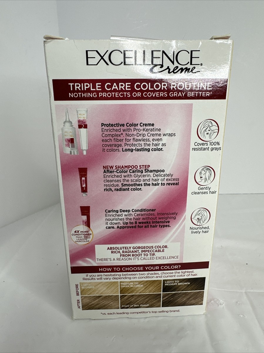 L'Oréal Excellence Duo Creme 7NB L'Oréal Excellence Duo Creme 7NB Lorealparis Excellence Duo